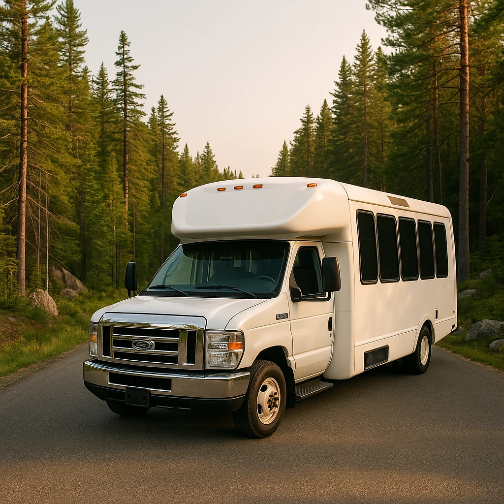 image of passengers boarding a bus