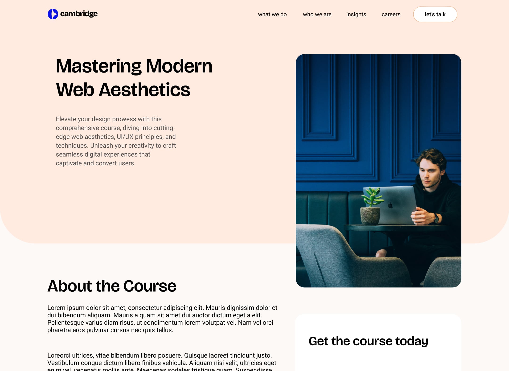 Education Webflow Template - Cambridge - Created by Wedoflow.com and Azwedo.com