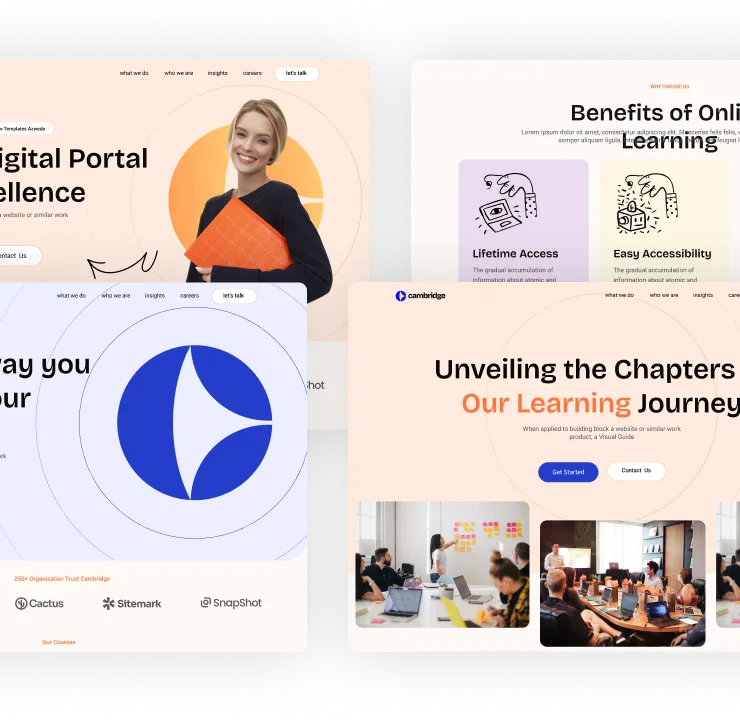 Education Webflow Template - Cambridge - Created by Wedoflow.com and Azwedo.com