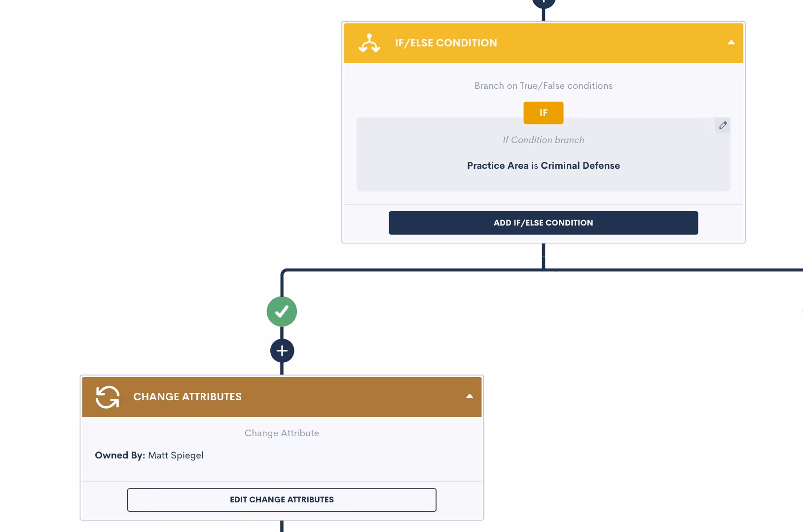 Assign a Matter owner based on practice area