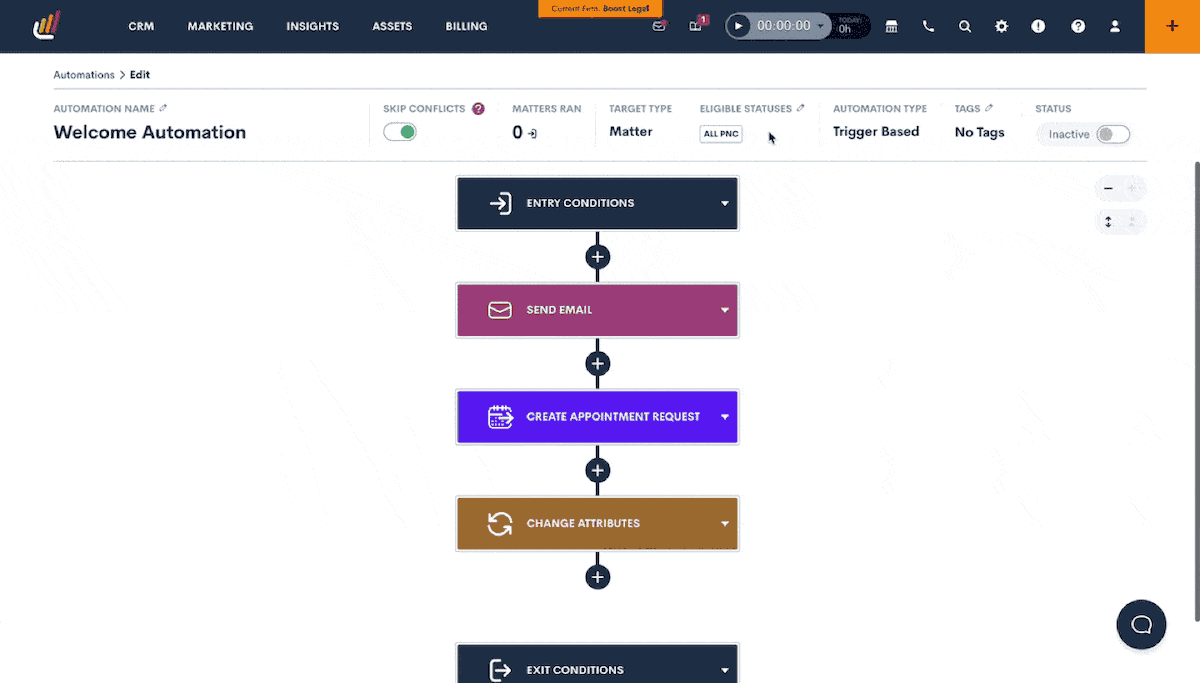 Build a New Custom Form Within Automations and Matter Profile