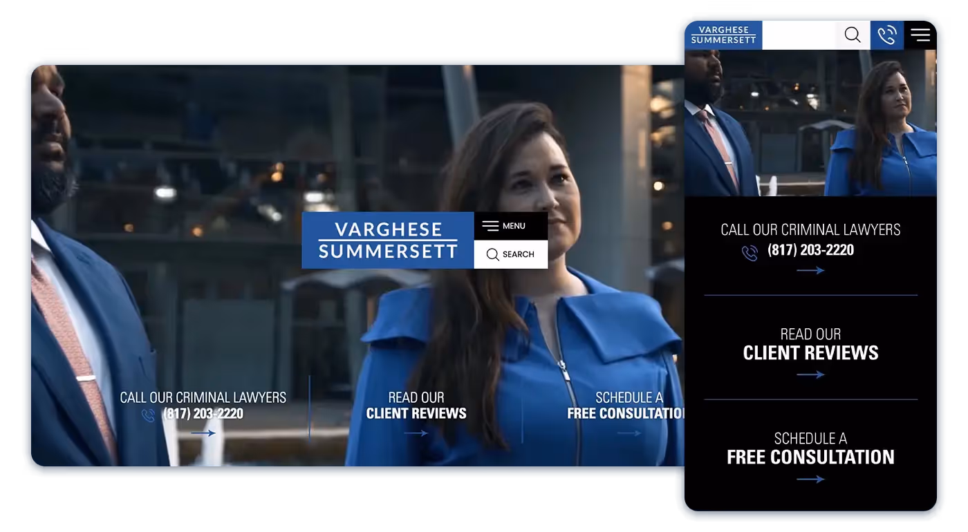 Varghese Summersett Law home page