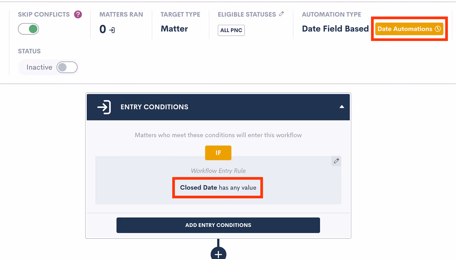 Date Field-Based Automations