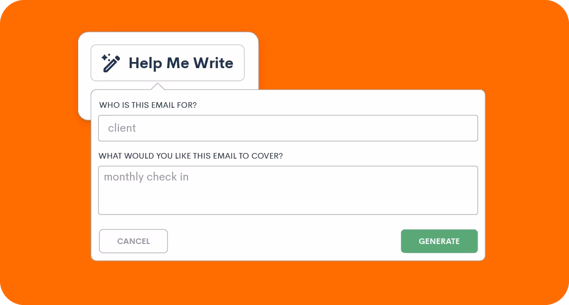 LM[AI] helping write an email