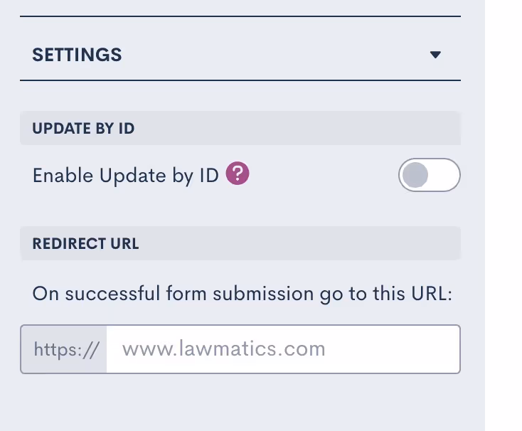 Embedded Custom Forms