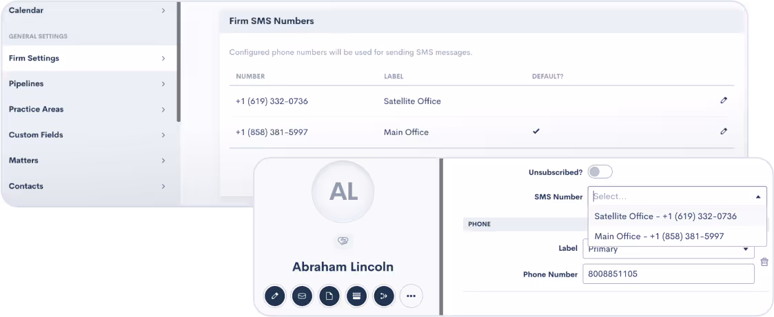 Tailor your texts with multiple SMS numbers