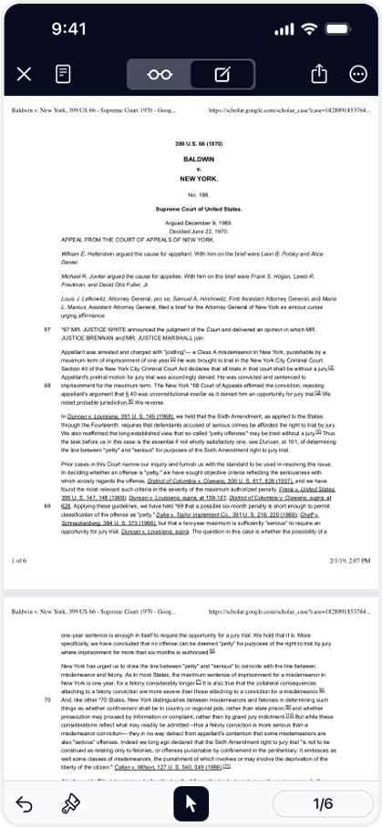 new Nitro PDF Pro - iPad and iPhone UI