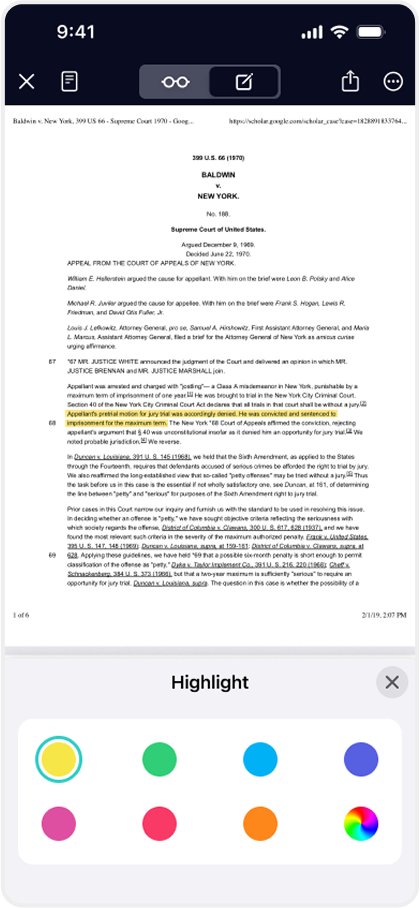 new Nitro PDF Pro - iPad and iPhone UI