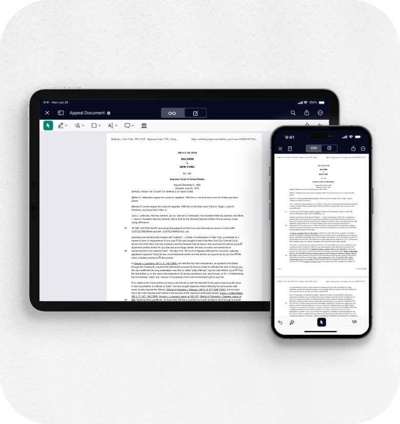 iOS App Redesign mockup