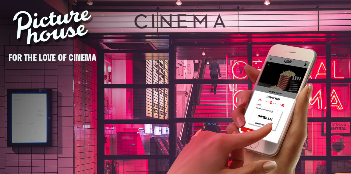 picture house ad mock-up