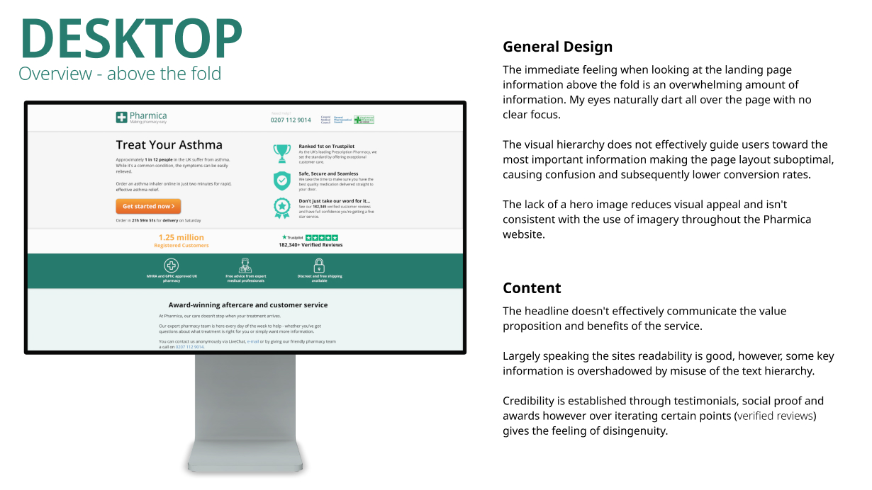 existing desktop view