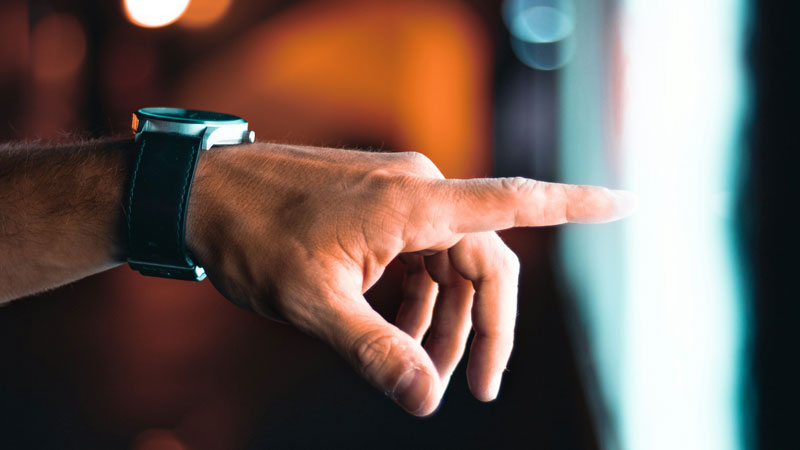 pointing hand