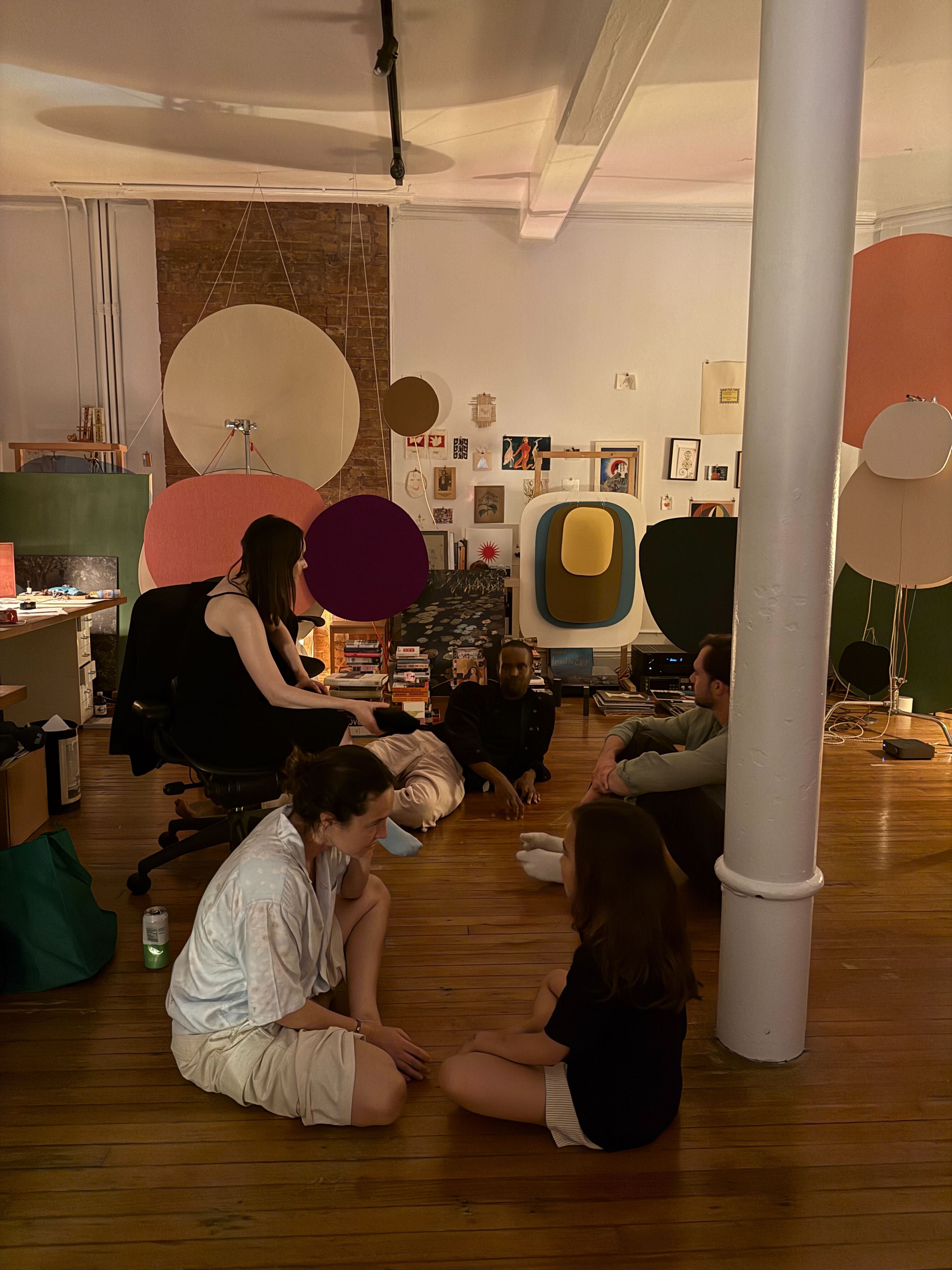 Studio visit with Nick Dangerfield from Oda
