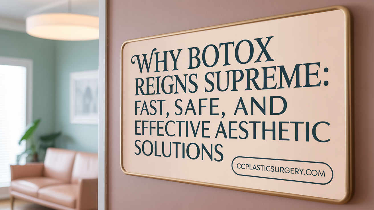 Why Botox Reigns Supreme: Fast, Safe, and Effective Aesthetic Solutions