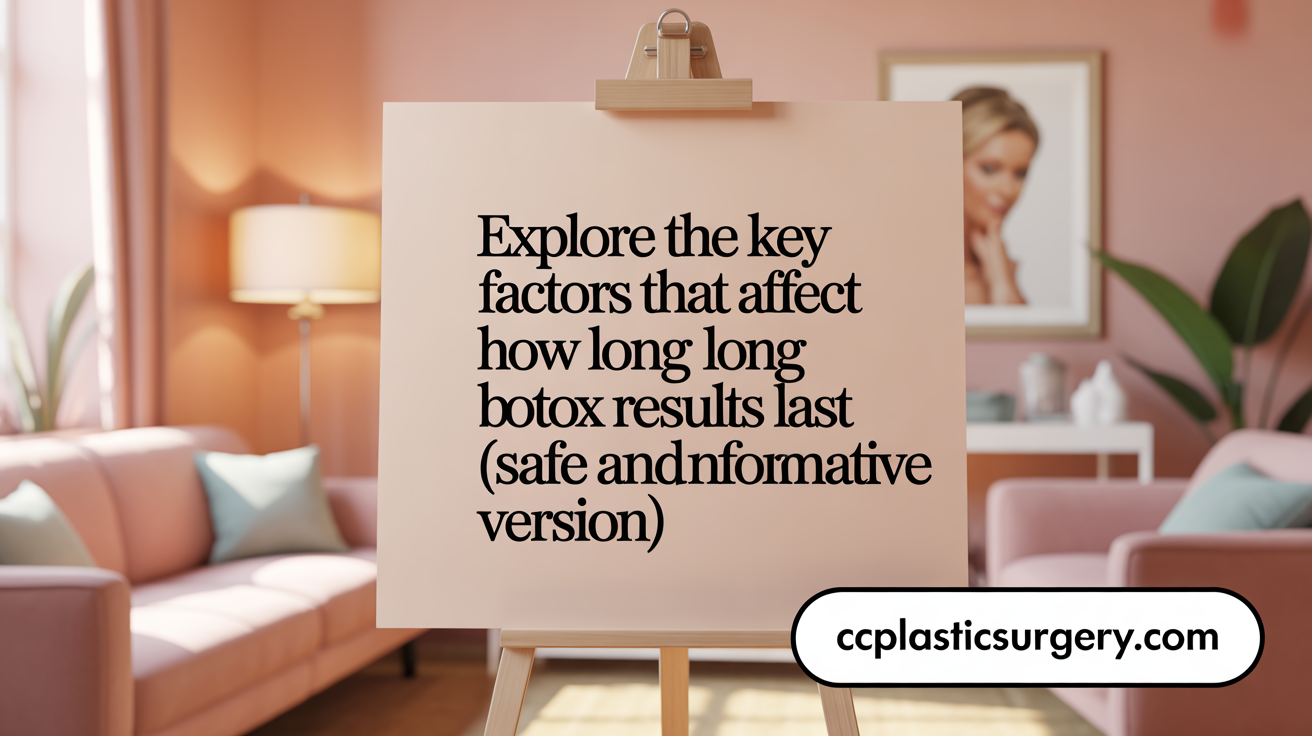 Explore the Key Factors That Affect How Long Botox Results Last