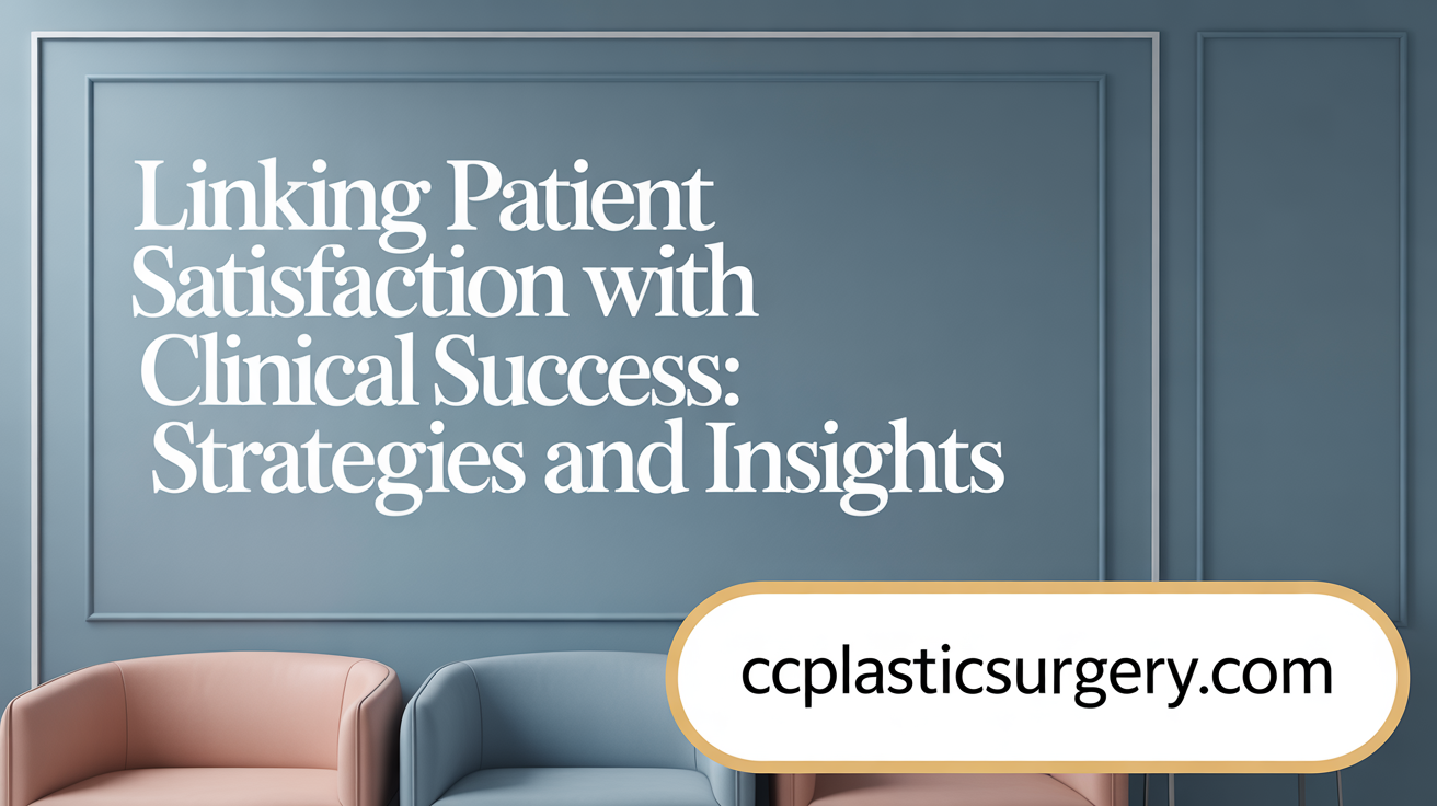 Linking Patient Satisfaction with Clinical Success: Strategies and Insights
