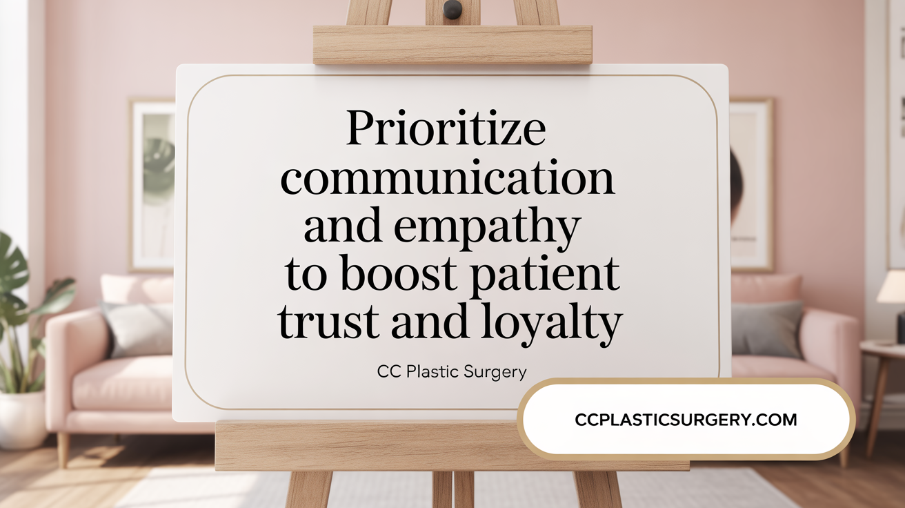 Prioritize Communication and Empathy to Boost Patient Trust and Loyalty