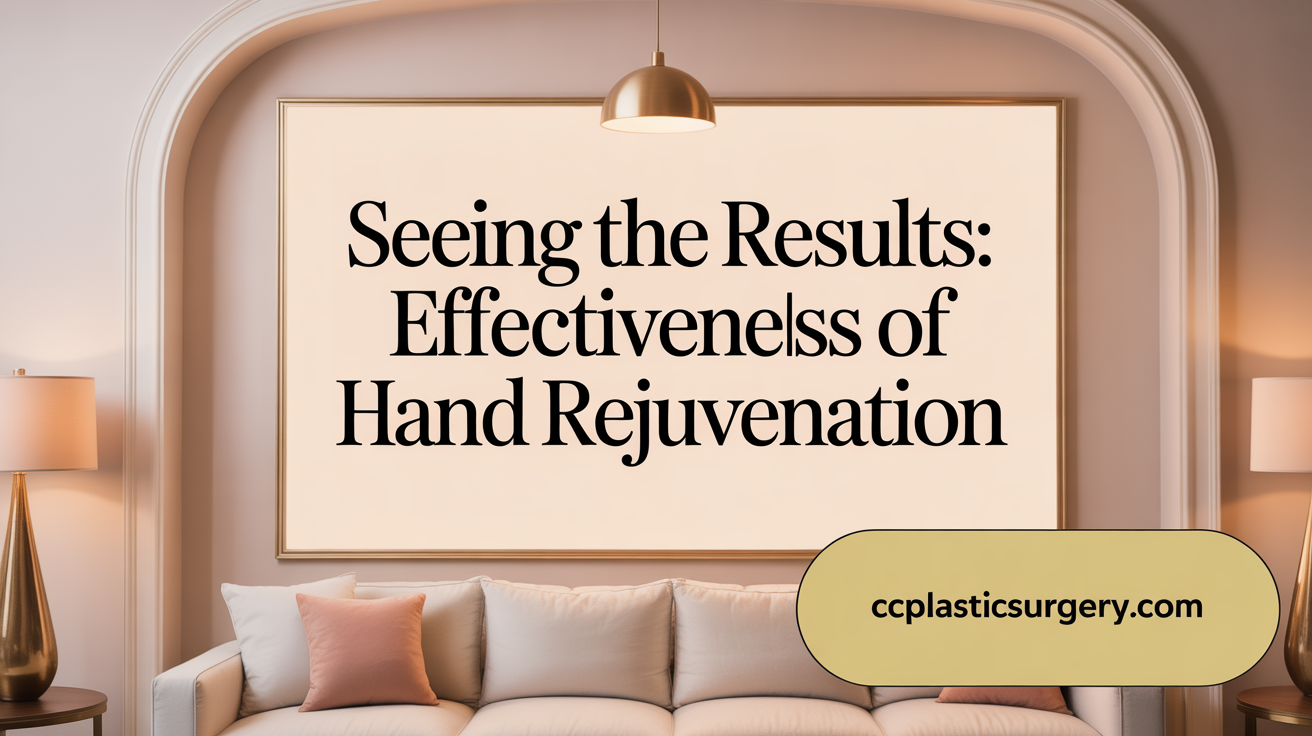 Seeing the Results: Effectiveness of Hand Rejuvenation