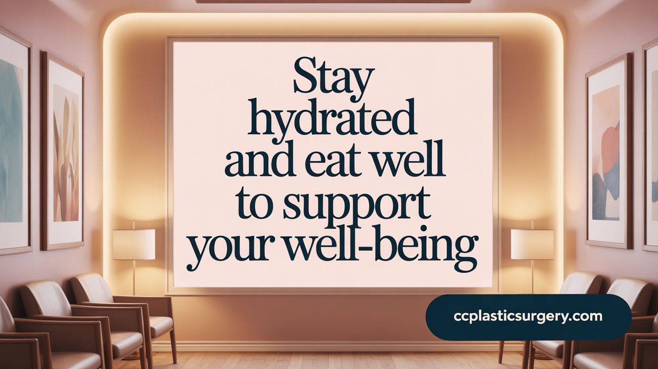 Stay Hydrated and Eat Well to Enhance Healing