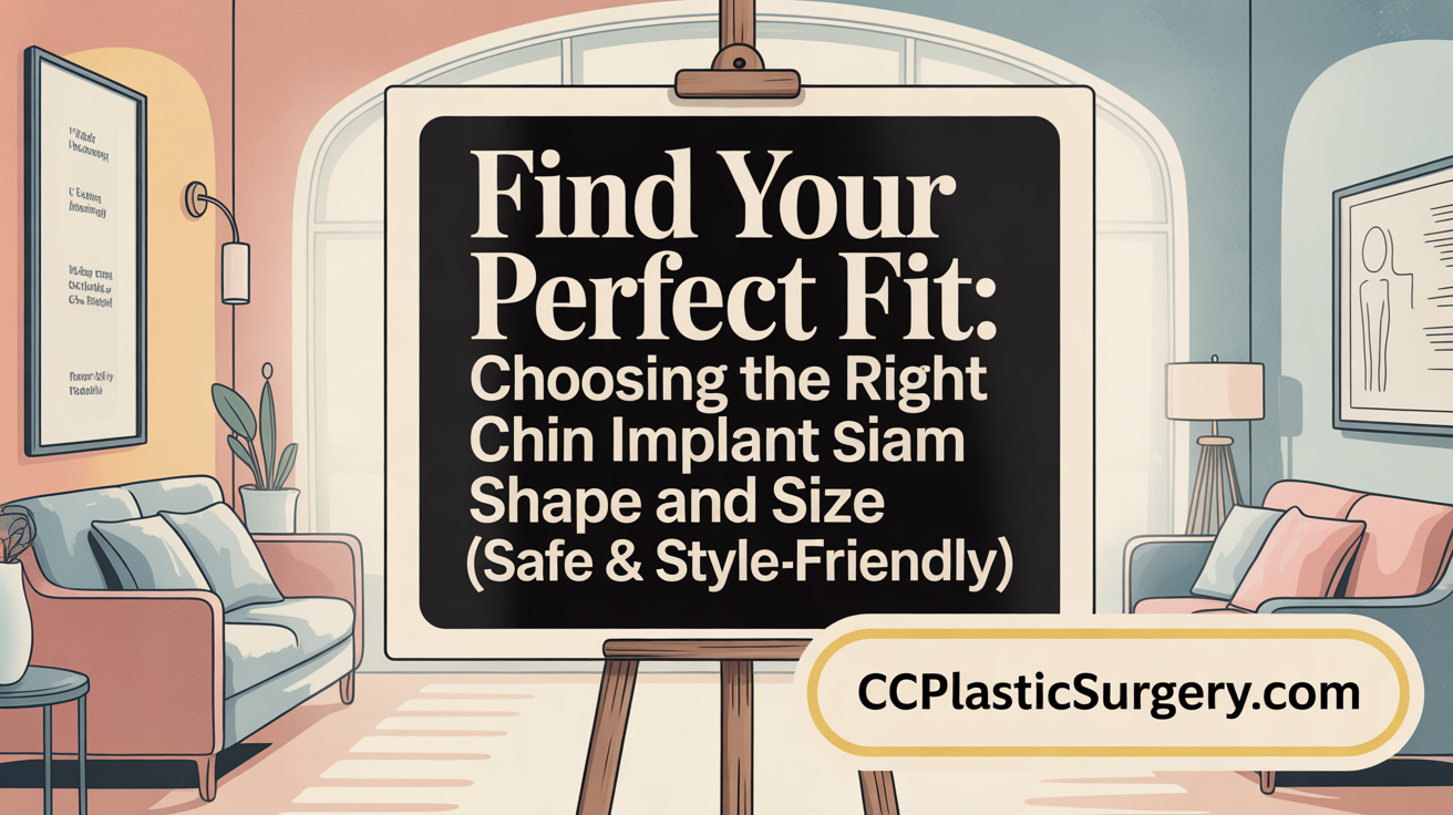Find Your Perfect Fit: Choosing the Right Chin Implant Shape and Size