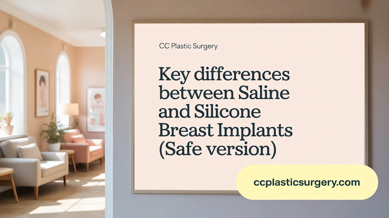 Key Differences Between Saline and Silicone Breast Implants