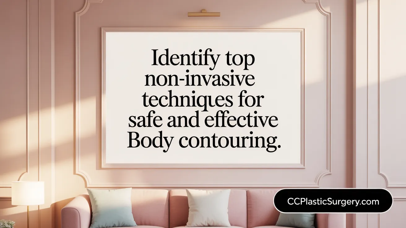 Identify top non-invasive techniques for safe and effective fat reduction.
