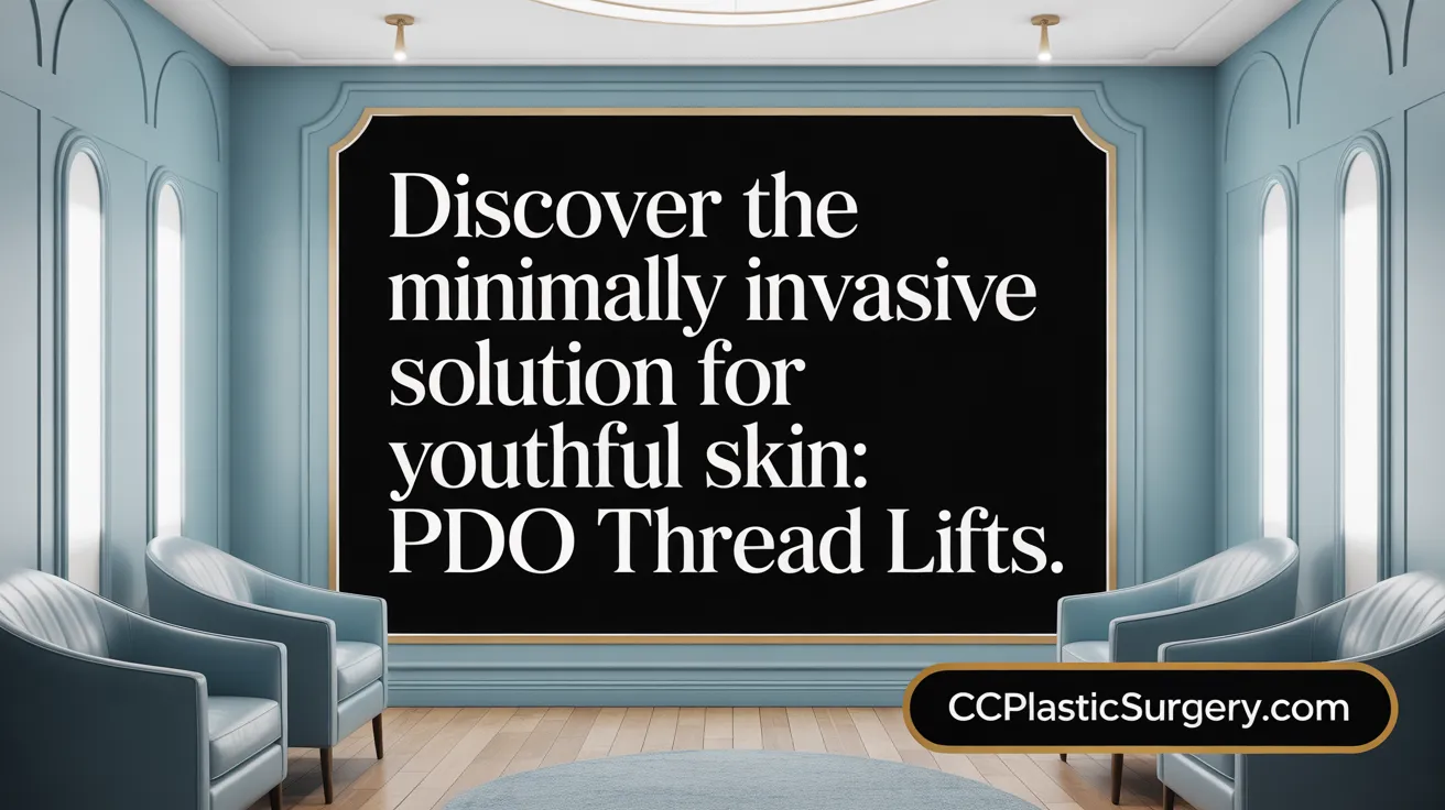 Discover the minimally invasive solution for youthful skin: PDO Thread Lifts.