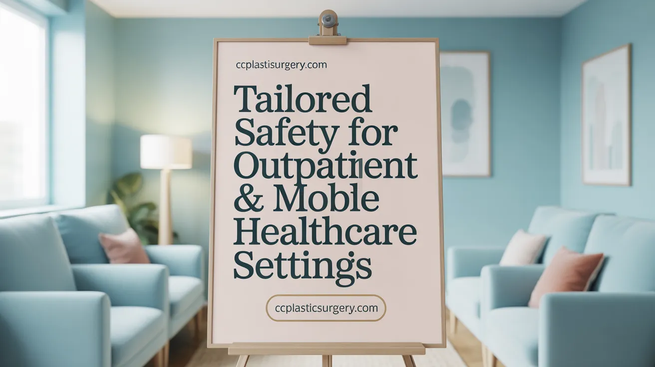 Tailored Safety Strategies for Outpatient &amp; Mobile Healthcare Settings