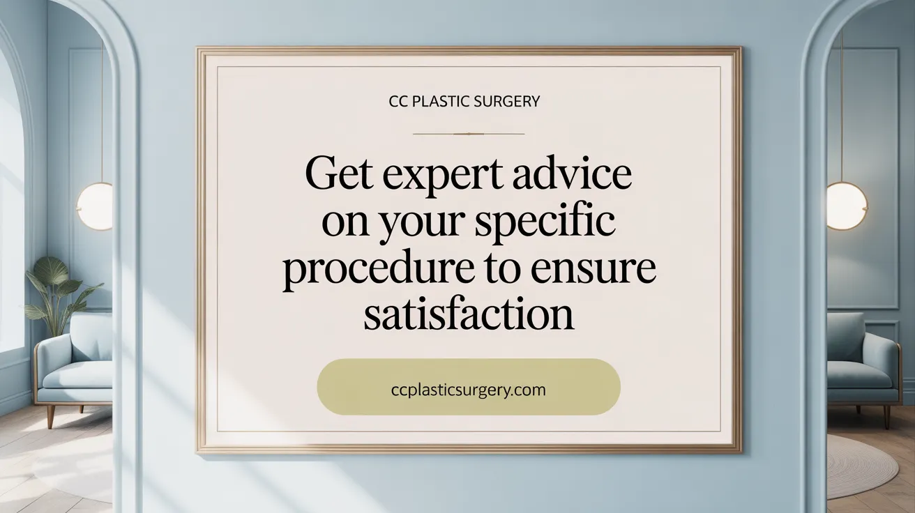 Get Expert Advice on Your Specific Procedure to Ensure Satisfaction