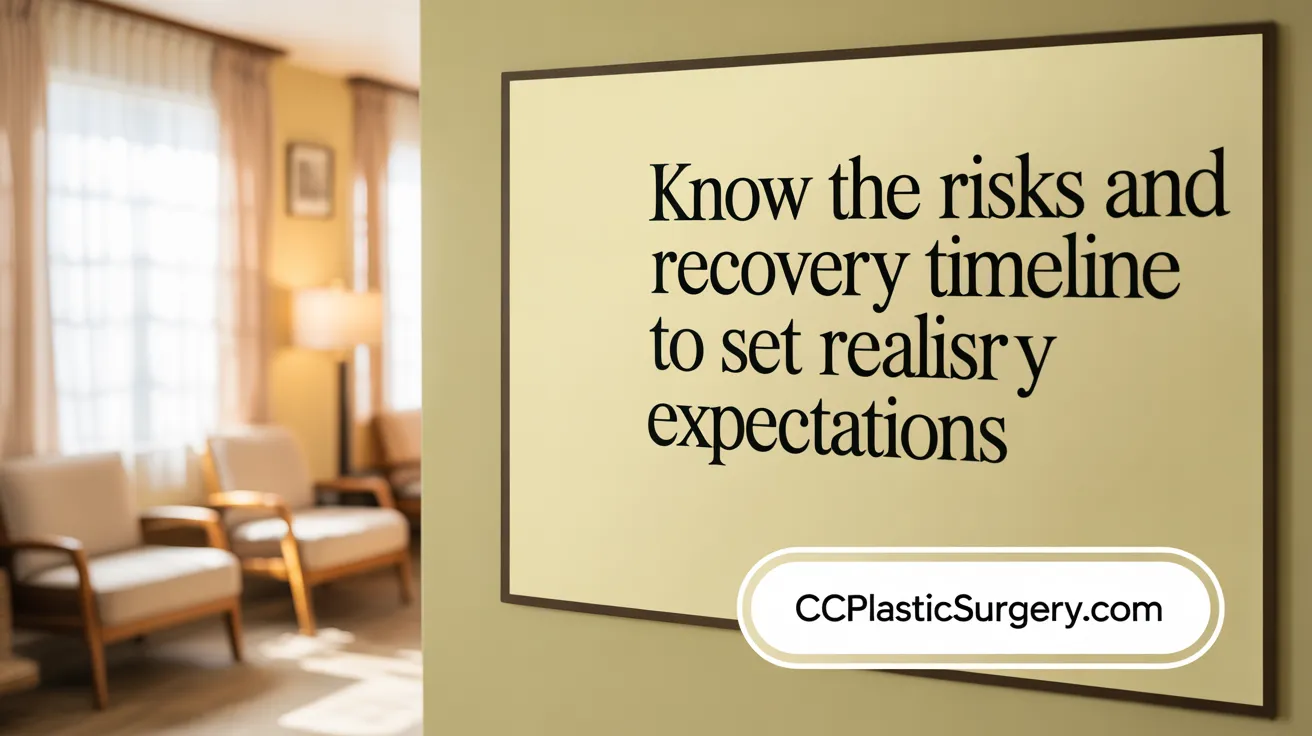 Know the Risks and Recovery Timeline to Set Realistic Expectations