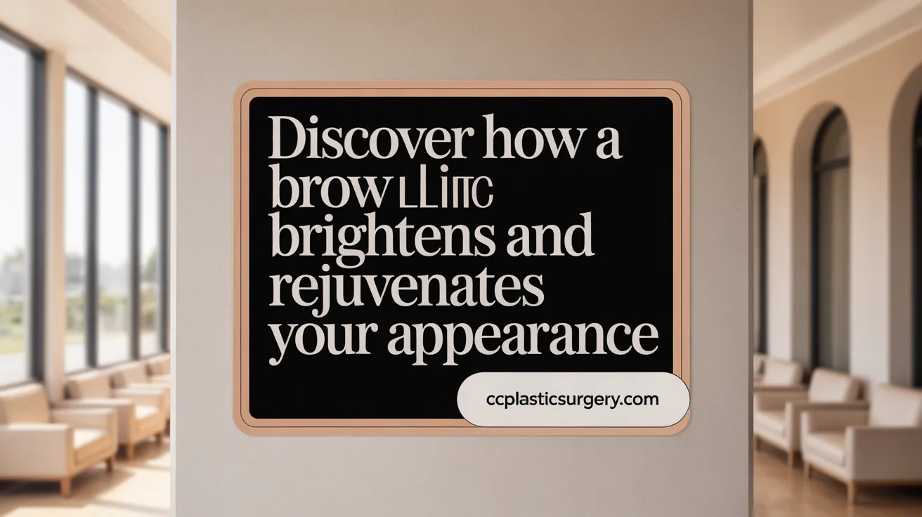 Discover How a Brow Lift Brightens and Rejuvenates Your Eyes