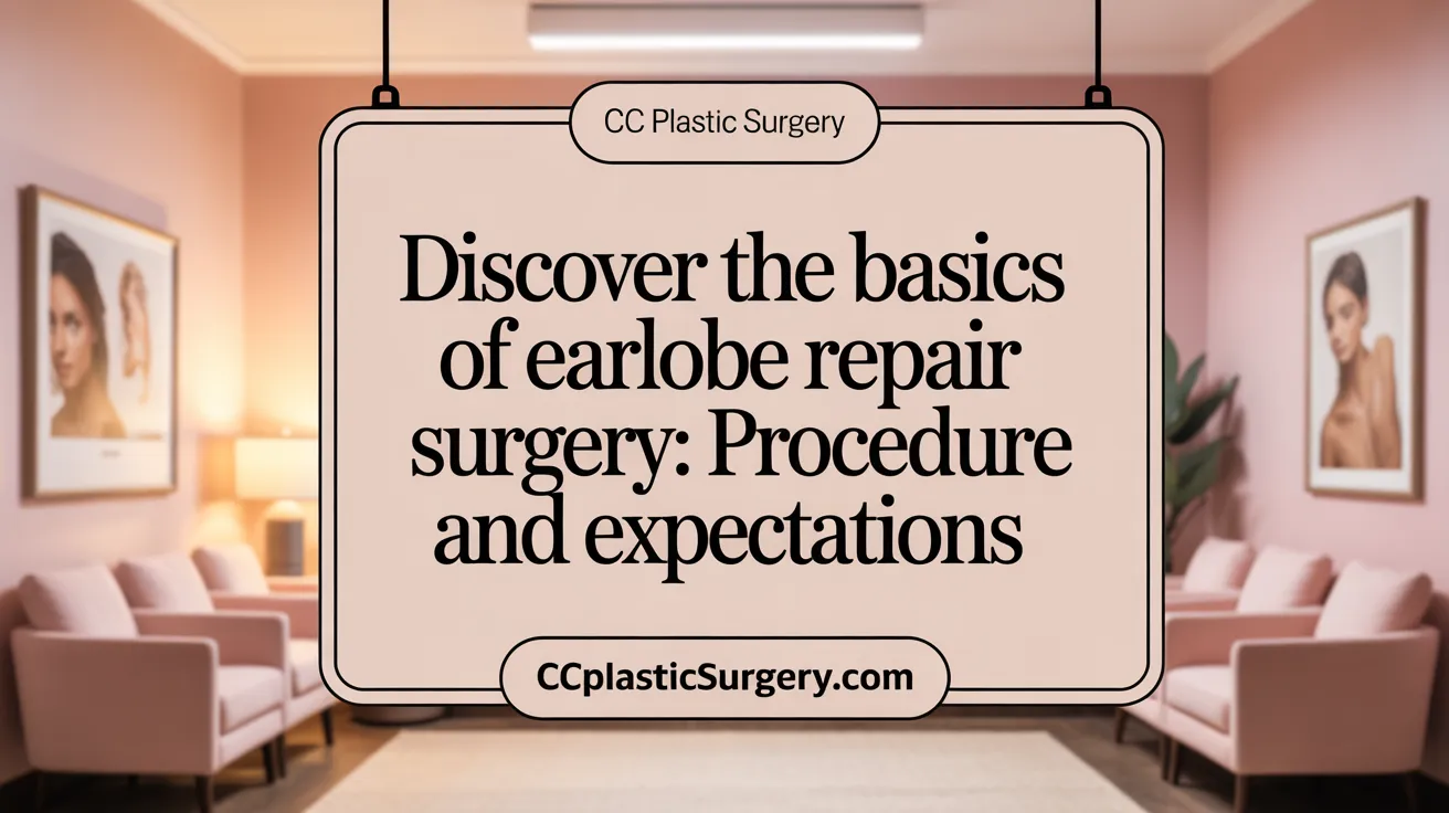 Discover the Basics of Earlobe Repair Surgery: Procedure and Expectations