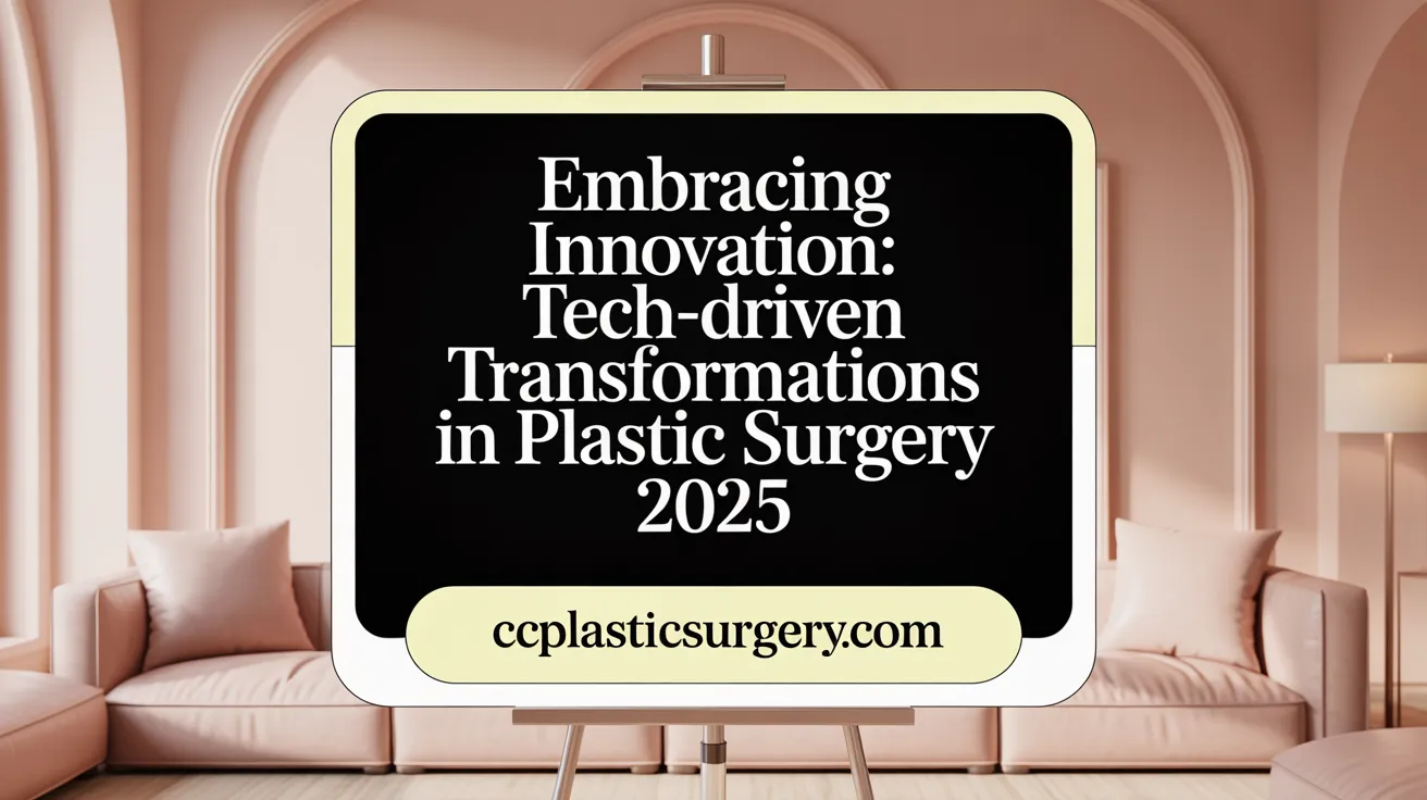 Embracing Innovation: Tech-Driven Transformations in Plastic Surgery 2025
