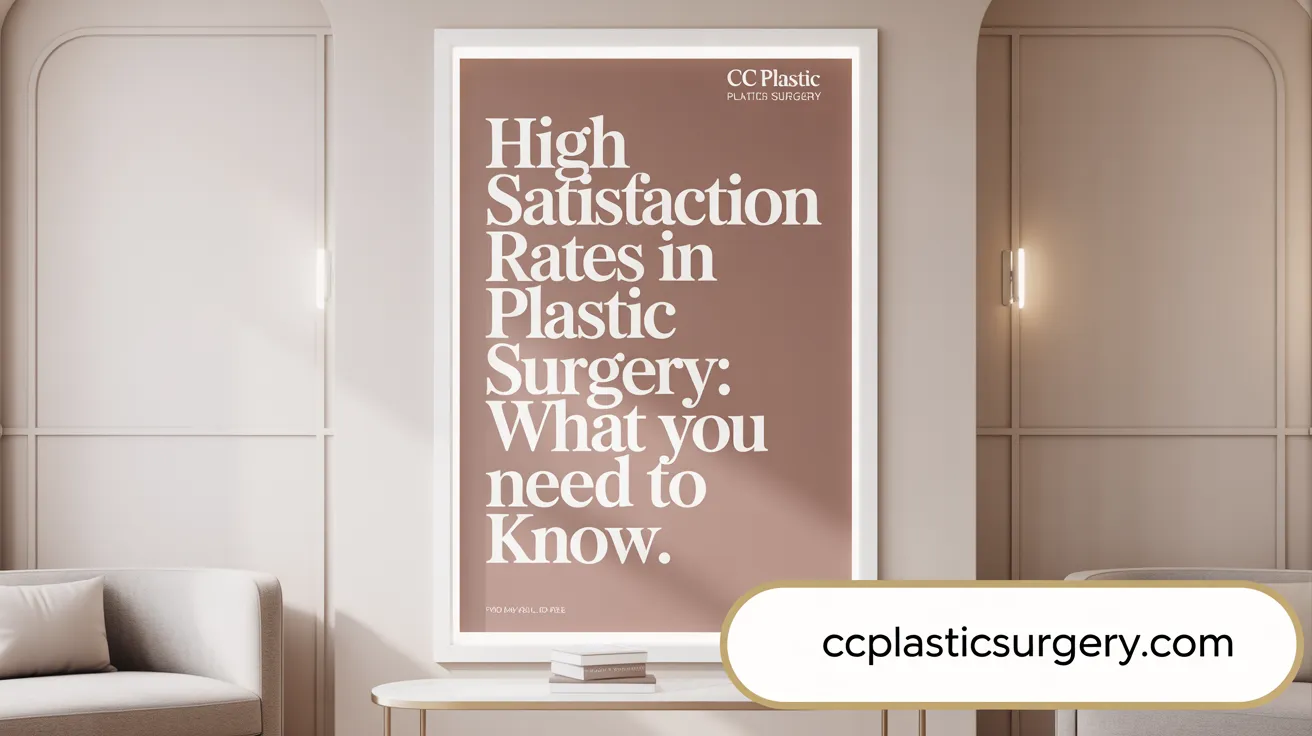 High Satisfaction Rates in Plastic Surgery: What You Need to Know
