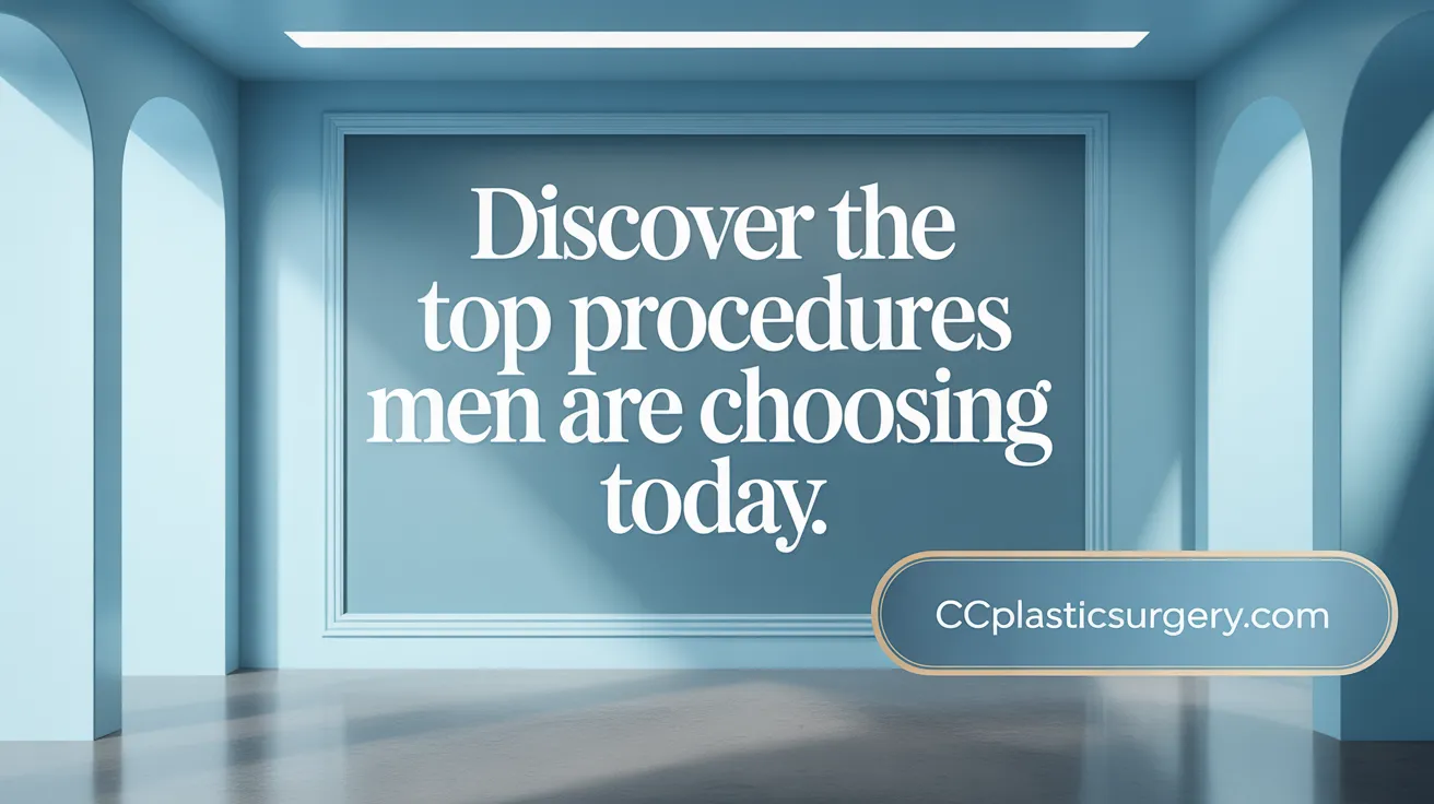 Discover the Top Procedures Men Are Choosing Today