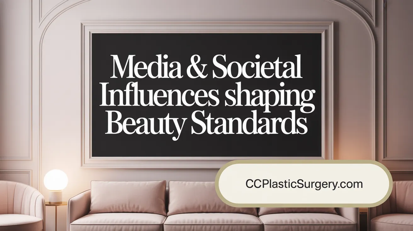 Media &amp; societal influences shaping beauty standards