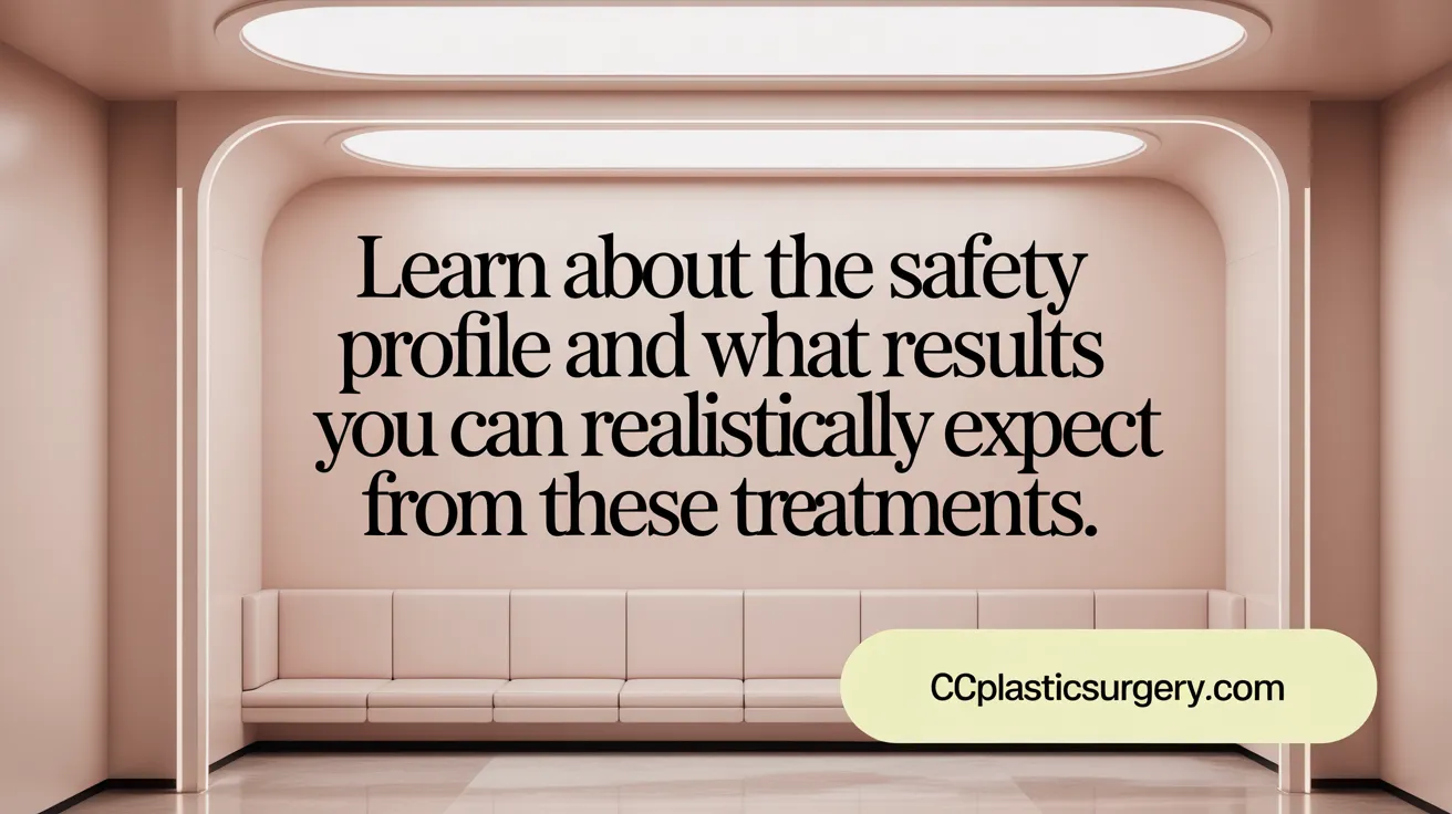 Learn about the safety profile and what results you can realistically expect from these treatments.
