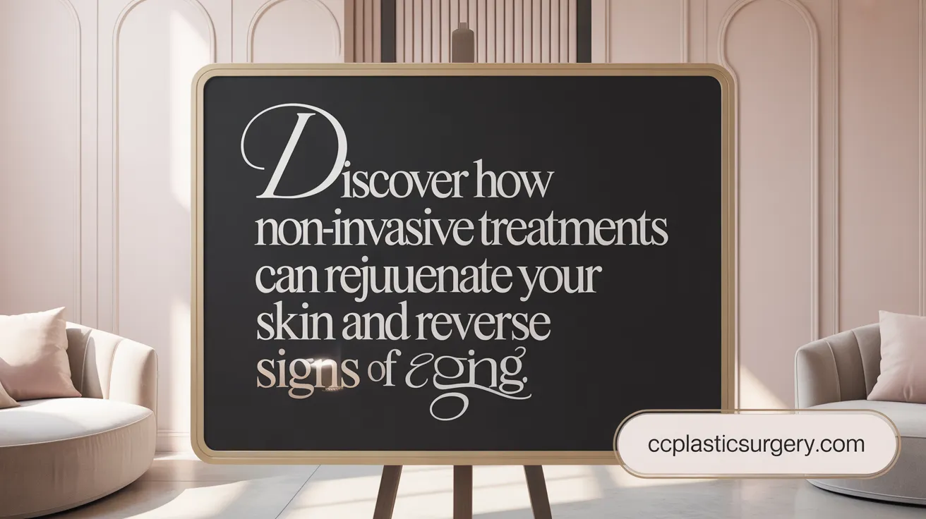 Discover how non-invasive treatments can rejuvenate your skin and reverse signs of aging.