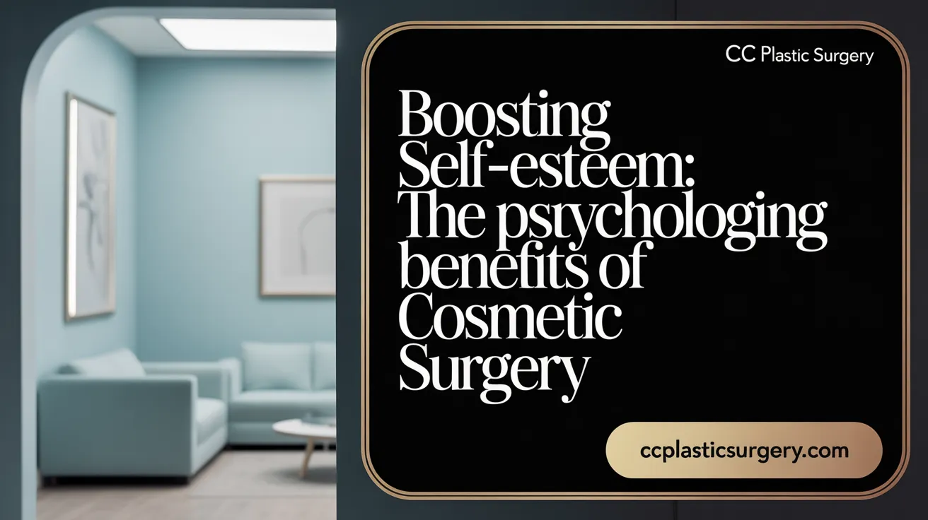 Boosting Self-Esteem: The Psychological Benefits of Cosmetic Surgery