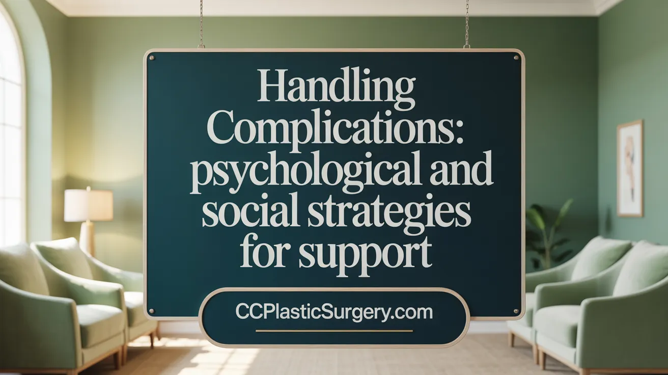 Handling Complications: Psychological and Social Strategies for Support