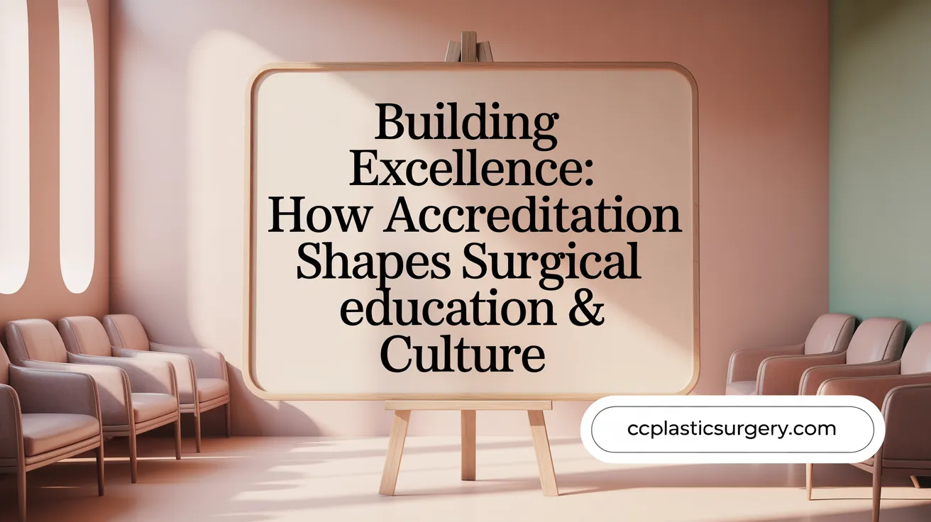 Building Excellence: How Accreditation Shapes Surgical Education &amp; Culture