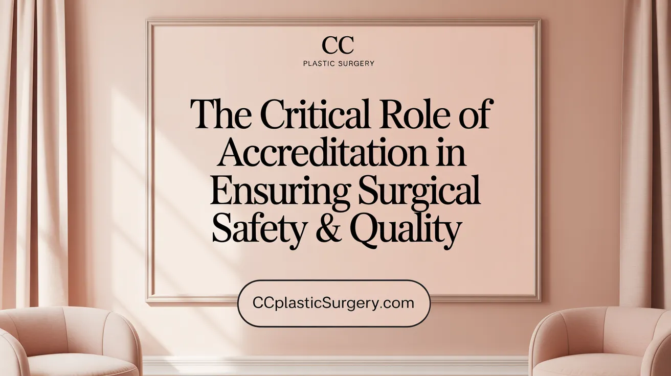 The Critical Role of Accreditation in Ensuring Surgical Safety &amp; Quality