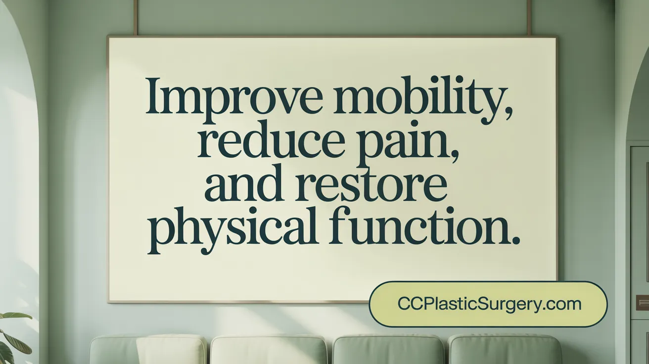 Improve Mobility, Reduce Pain, and Restore Physical Function