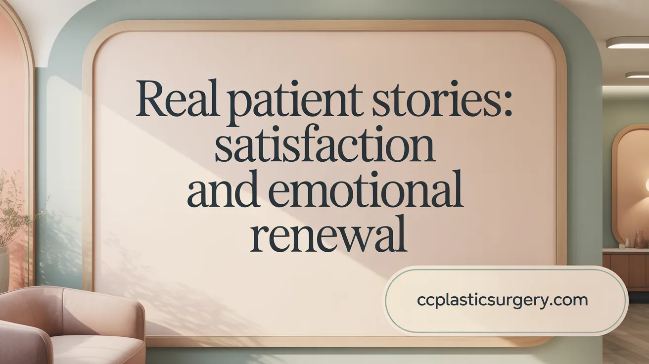 Real Patient Stories: Satisfaction and Emotional Renewal