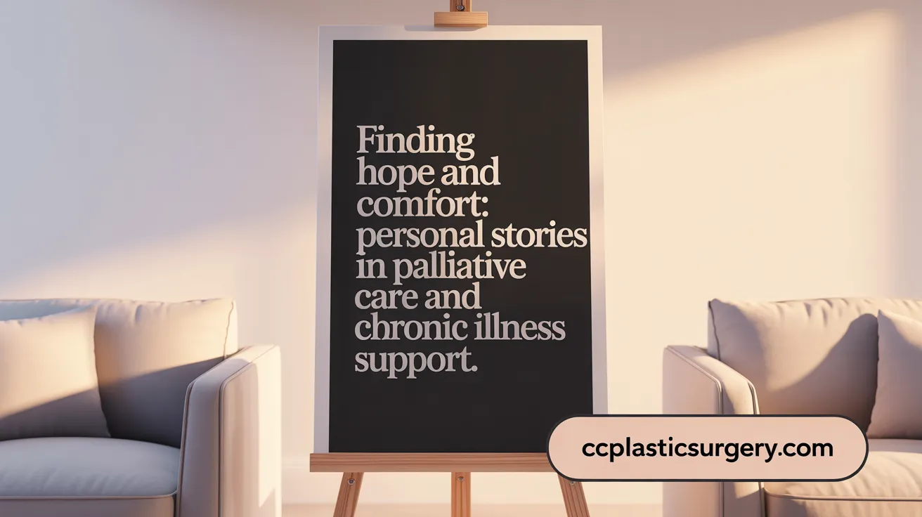 Finding Hope and Comfort: Personal Stories in Palliative Care and Chronic Illness Support