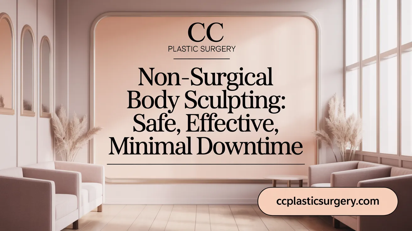 Non-Surgical Body Sculpting: Safe, Effective, Minimal Downtime