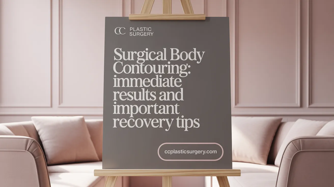 Surgical Body Contouring: Immediate Results and Important Recovery Tips