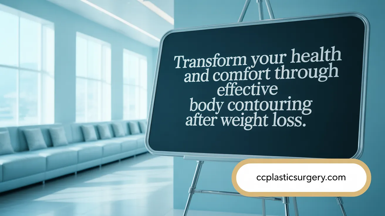 Transform your health and comfort through effective body contouring after weight loss.