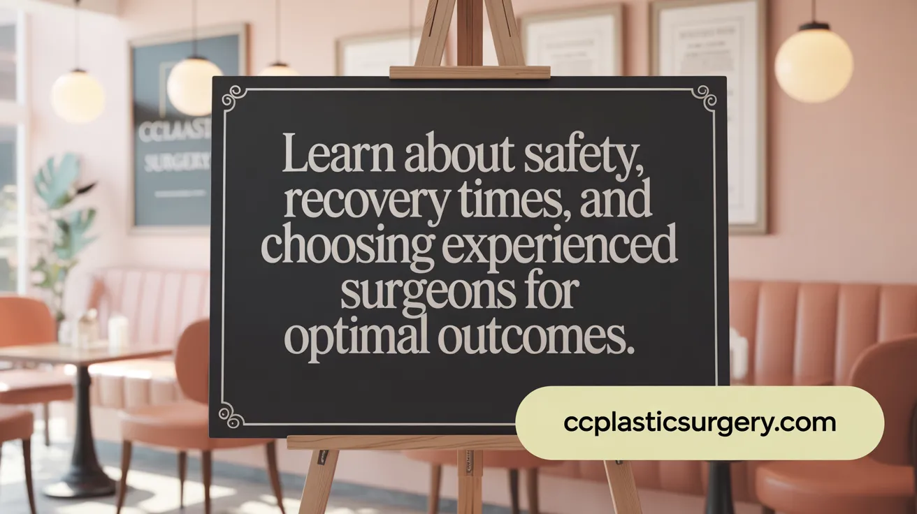 Learn about safety, recovery times, and choosing experienced surgeons for optimal outcomes.