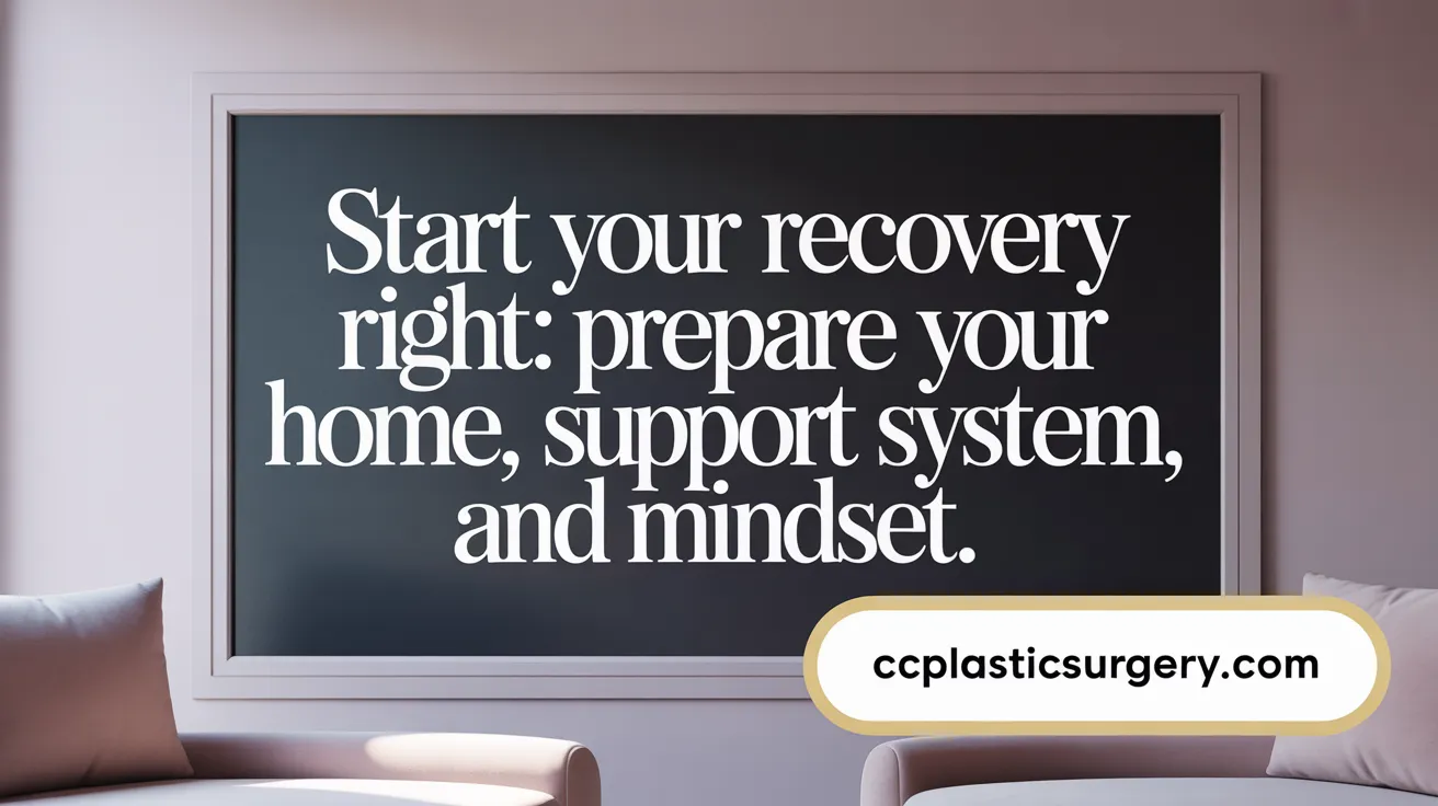 Start Your Recovery Right: Prepare Your Home, Support System, and Mindset